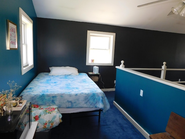 56 Allen St, Bangor, ME 04401 - bedroom featuring carpet and a ceiling fan