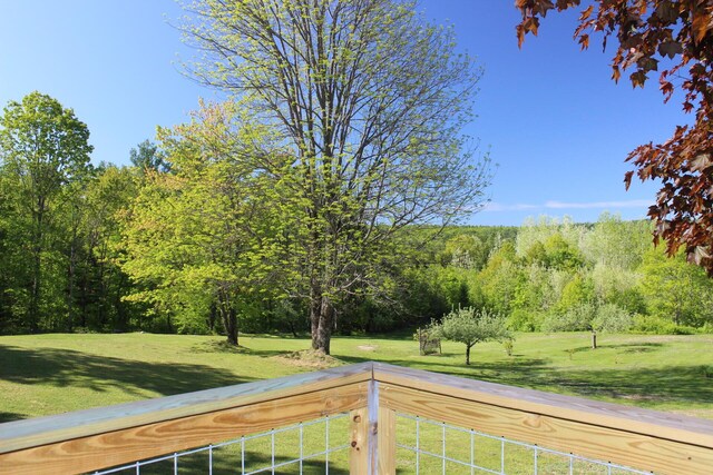 35 Harmon Notch Rd, Brownfield, ME 04010 - view of grassy yard featuring a view of trees