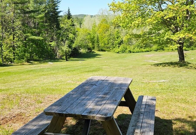 35 Harmon Notch Rd, Brownfield, ME 04010 - view of home's community featuring a lawn and a view of trees