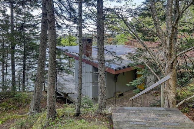 93 Eaton Point Rd, Deer Isle, ME 04627 - view of side of home