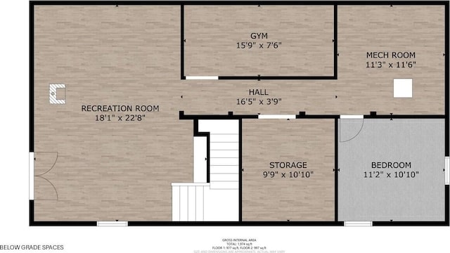580 Spring St, Brownfield, ME 04010 - room layout