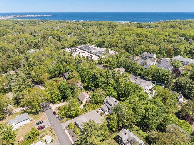 21 Fernald Ave Unit B, York, ME 03909 - view of property location with a large body of water, a heavily wooded area, and nearby suburban area
