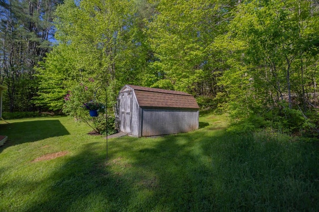 38 Greenridge Way, Jay, ME 04239 - view of grassy yard featuring a wooded view