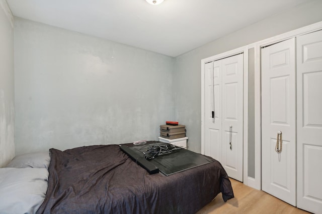 128 Alfred St, Biddeford, ME 04005 - bedroom with multiple closets and light wood finished floors
