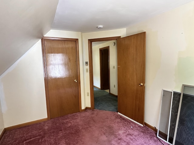 3 Harding Way, Kennebunk, ME 04043 - hall with carpet and lofted ceiling