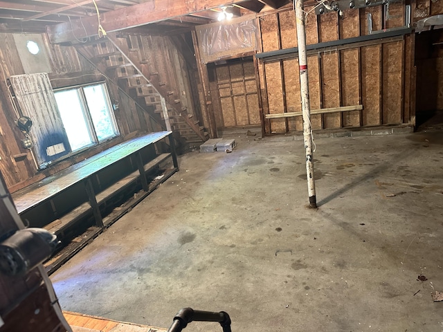3 Harding Way, Kennebunk, ME 04043 - basement with stairway