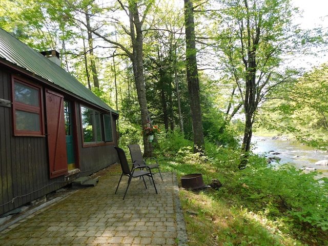 51 Pond Rd, Abbot, ME 04406 - view of patio