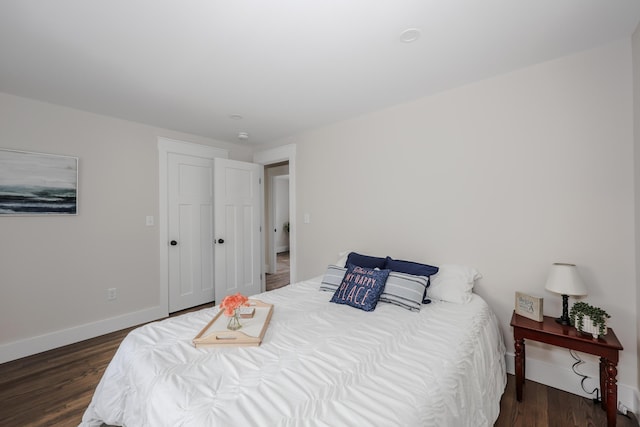 1 Knowlton Rd, Nashua, NH 03063 - bedroom with dark wood-type flooring and baseboards