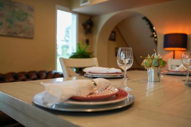 50 Water St, Howland, ME 04448 - dining area view of arched walkways