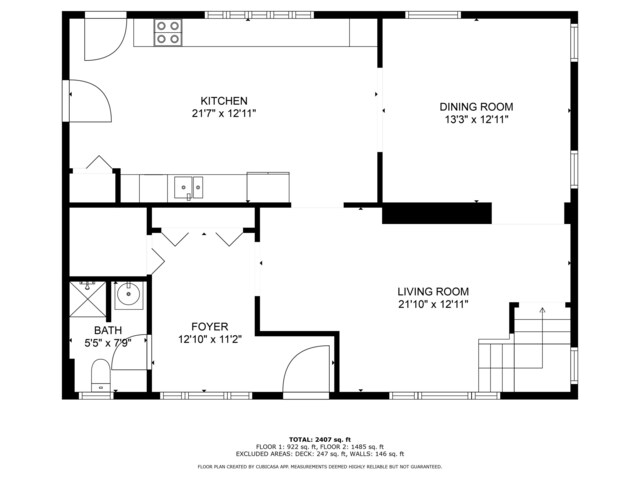 50 Water St, Howland, ME 04448 - property floor plan