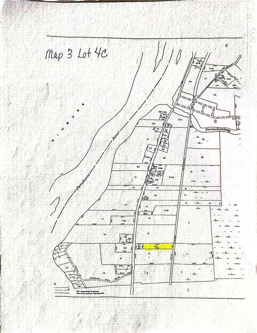 MAP3LOT4C Main Rd, Passadumkeag, ME 04475