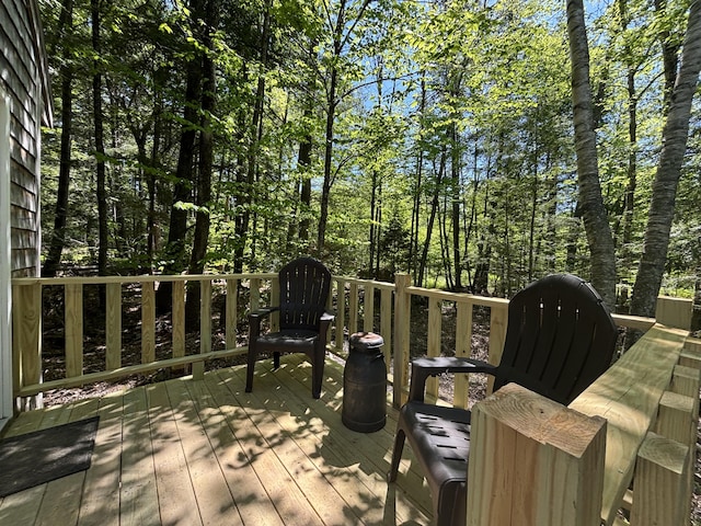 166 Tupper Rd, Madison, ME 04950 - view of deck