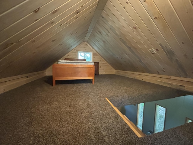 166 Tupper Rd, Madison, ME 04950 - bonus room with vaulted ceiling and carpet floors