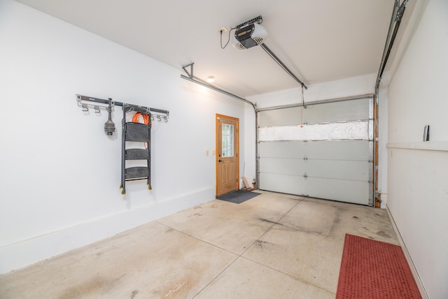 177 Meadow Ln, Smithfield, ME 04978 - garage with a garage door opener and baseboards