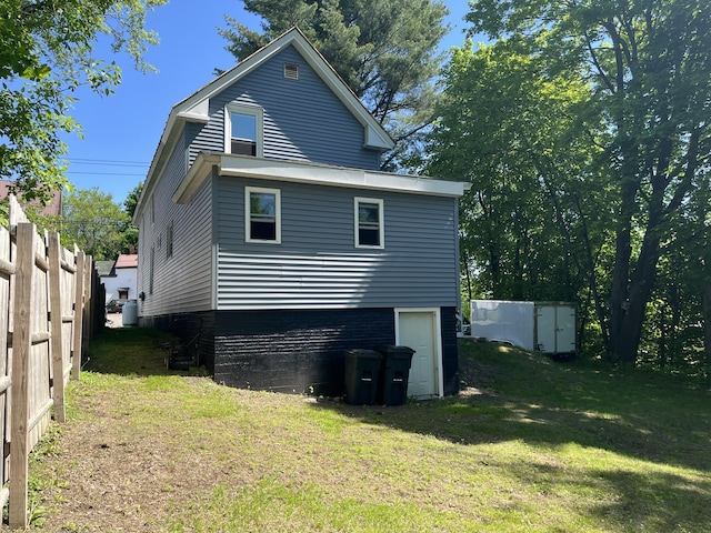 6 High St, Waterville, ME 04901 - view of back of house