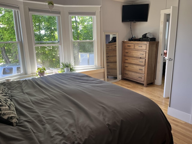6 High St, Waterville, ME 04901 - bedroom featuring light wood-style flooring
