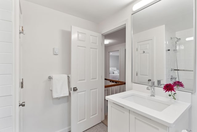 1 Dresden Ct Unit 1, Portland, ME 04103 - full bathroom featuring vanity and a tile shower
