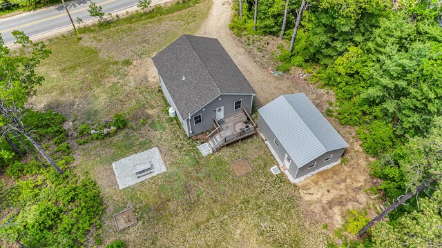 711 Newfield Rd, Shapleigh, ME 04076 - aerial view of property and surrounding area
