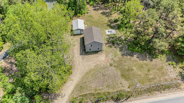 711 Newfield Rd, Shapleigh, ME 04076 - aerial view of property and surrounding area