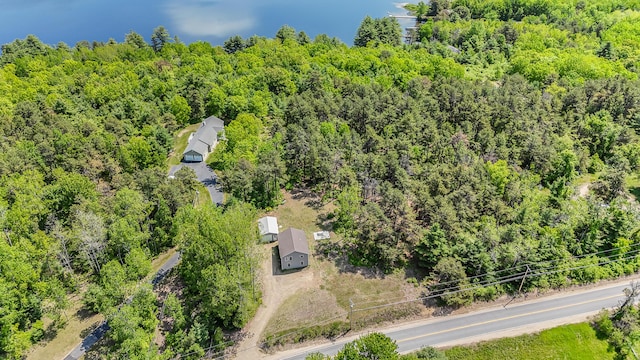 711 Newfield Rd, Shapleigh, ME 04076 - bird's eye view of a forest