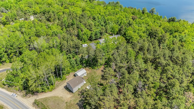 711 Newfield Rd, Shapleigh, ME 04076 - bird's eye view of a forest