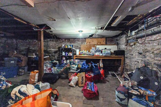 128 Benton Ave, Winslow, ME 04901 - view of unfinished basement