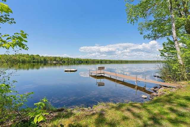 80 Hart St, Newport, ME 04953 - dock area featuring a water view