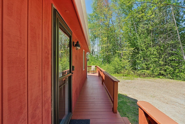 80 Hart St, Newport, ME 04953 - view of deck