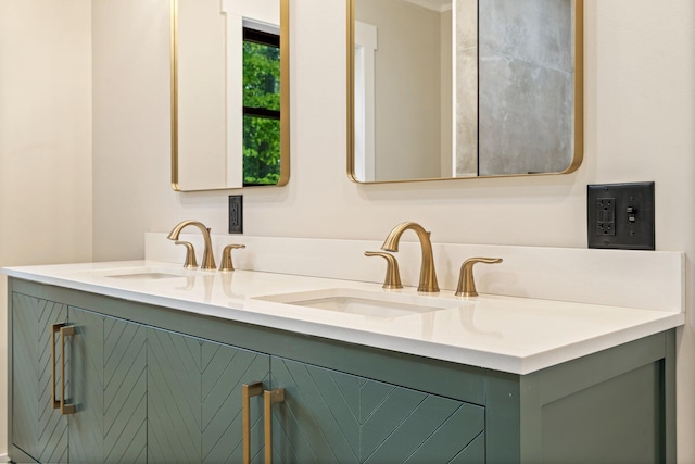 734 Main Rd, Charleston, ME 04422 - bathroom with double vanity