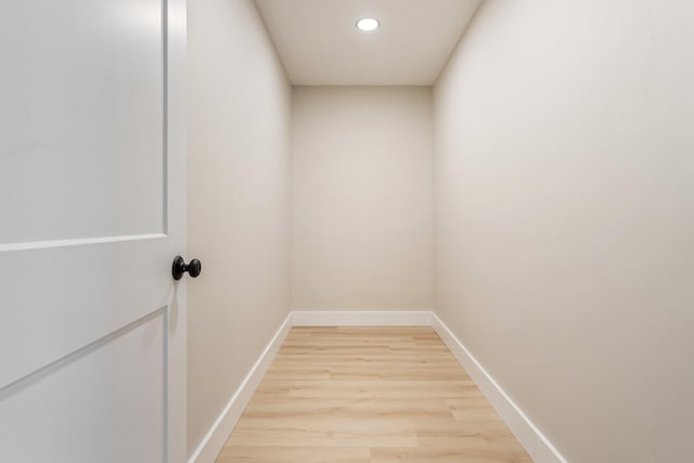 734 Main Rd, Charleston, ME 04422 - spare room with light wood-type flooring and recessed lighting