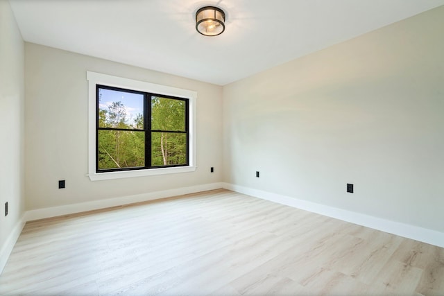 734 Main Rd, Charleston, ME 04422 - spare room featuring light wood-style flooring and baseboards