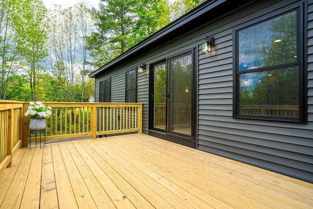 734 Main Rd, Charleston, ME 04422 - view of wooden deck