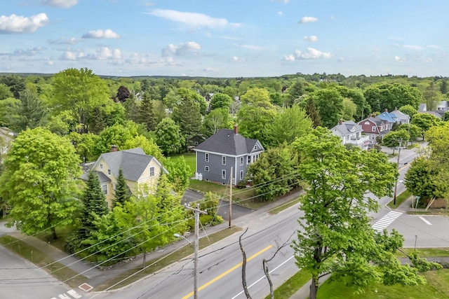 727 Hammond St, Bangor, ME 04401 - bird's eye view of a forest