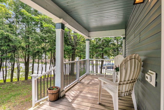 727 Hammond St, Bangor, ME 04401 - view of wooden porch