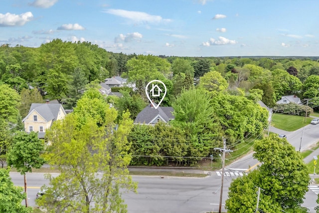727 Hammond St, Bangor, ME 04401 - aerial view of a forest