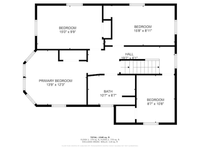 727 Hammond St, Bangor, ME 04401 - room layout