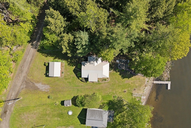 193 Park Ln, Windsor, ME 04363 - aerial view of a large body of water