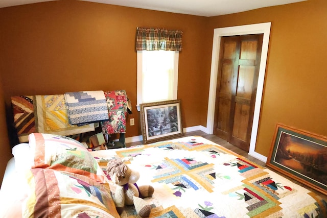 856 Weeks Mills Rd, New Sharon, ME 04955 - bedroom featuring baseboards