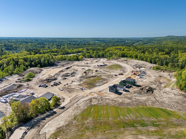 9 Feldspar Dr Unit 5, Brunswick, ME 04011 - aerial overview of property's location with a forest