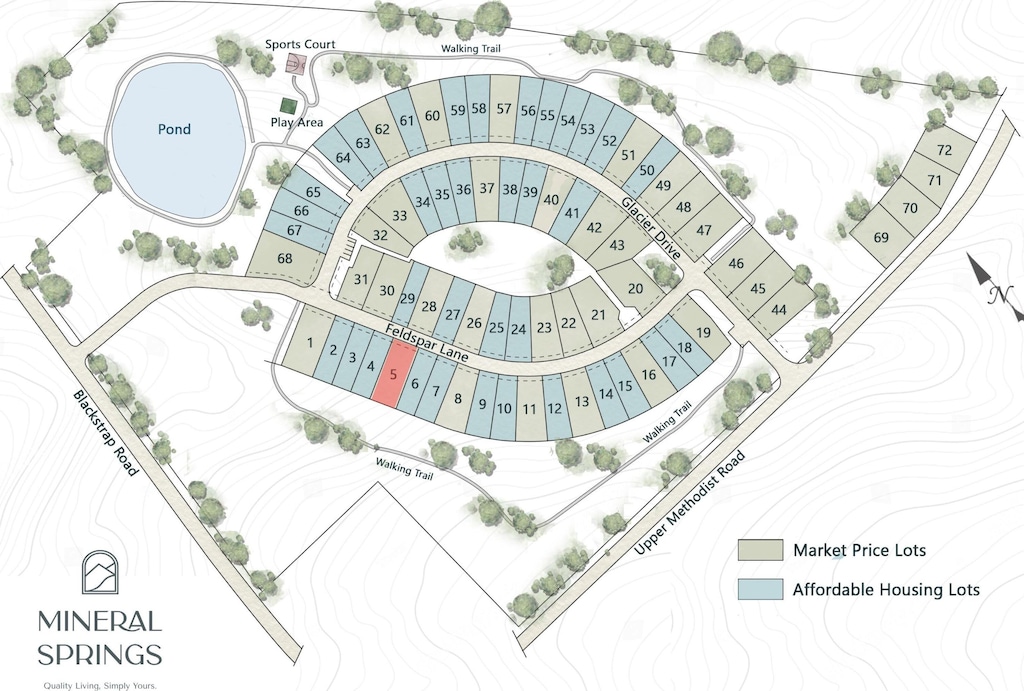 9 Feldspar Dr Unit 5, Brunswick, ME 04011 - map of parcels