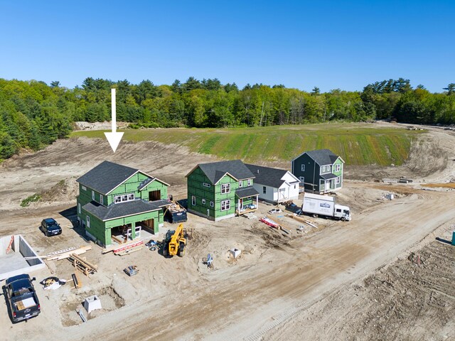 9 Feldspar Dr Unit 5, Brunswick, ME 04011 - drone / aerial view of a heavily wooded area