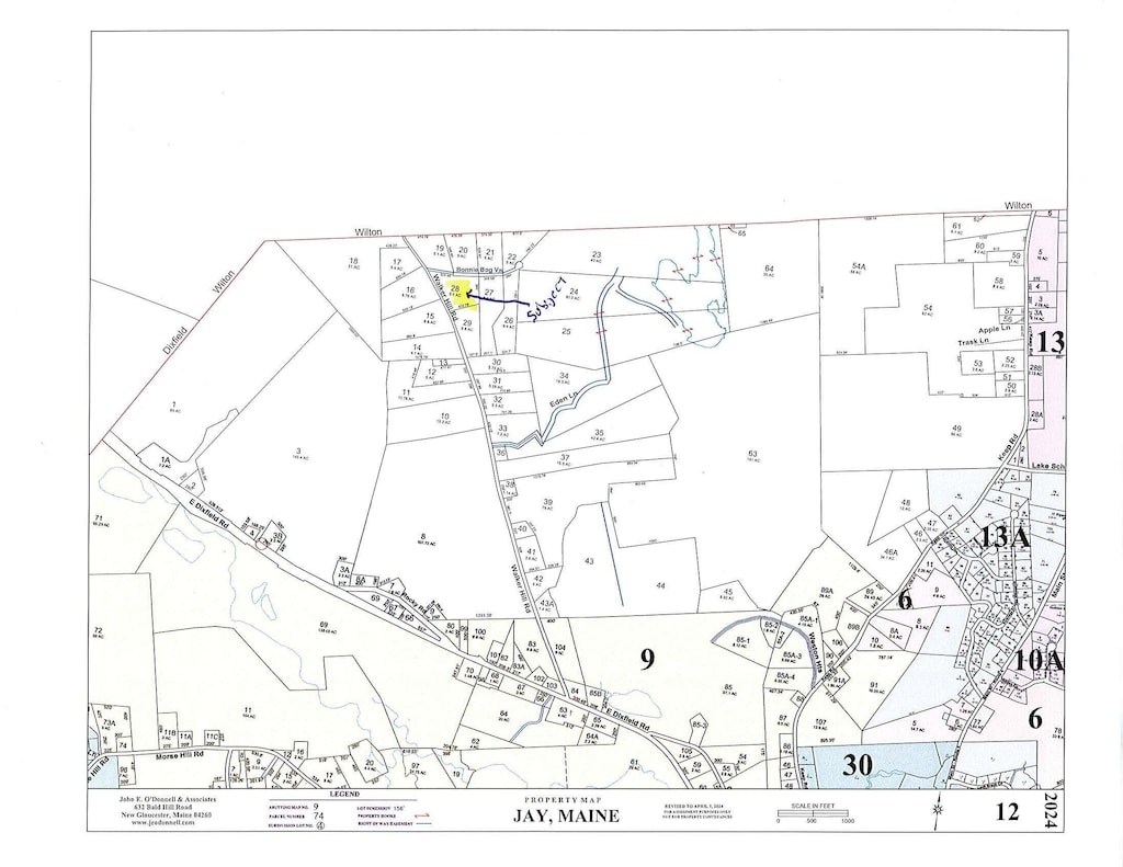 LOT28 Bonnie Bog Vw, Jay, ME 04239