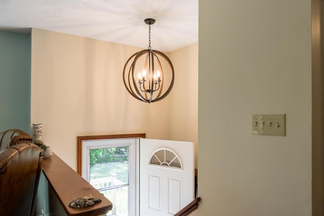 1007 Old Stage Rd, Woolwich, ME 04579 - detailed view of a chandelier