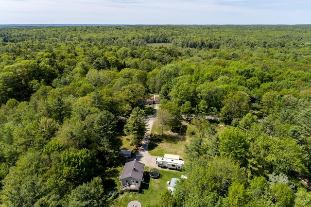 1007 Old Stage Rd, Woolwich, ME 04579 - bird's eye view of a forest