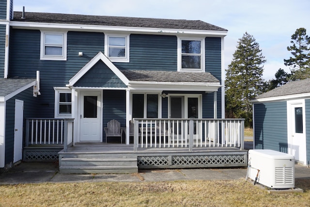 27 Misty Harbor Ln Unit 210, Cutler, ME 04626 - view of front of home featuring a porch