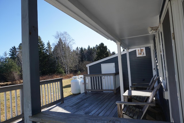 27 Misty Harbor Ln Unit 210, Cutler, ME 04626 - view of deck