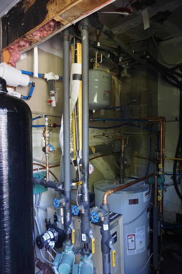 27 Misty Harbor Ln Unit 210, Cutler, ME 04626 - utility room featuring water heater