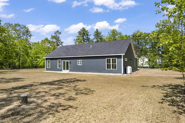 25 Sarah Vaughn Rd, Hollis, ME 04042 - rear view of house with roof with shingles
