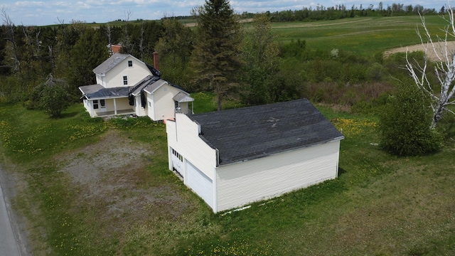 61 Brook Rd, Saint Agatha, ME 04772 - aerial view of property and surrounding area