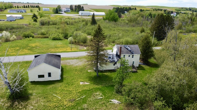 61 Brook Rd, Saint Agatha, ME 04772 - aerial view of sparsely populated area
